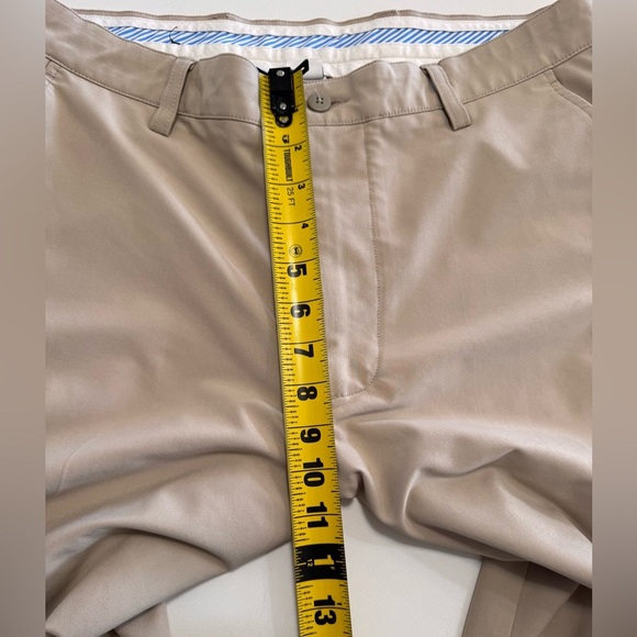 Footjoy FJ Mens Size 34X30 Beige Golf Performance Stretch Pants Athletic Chino - Picture 9 of 11
